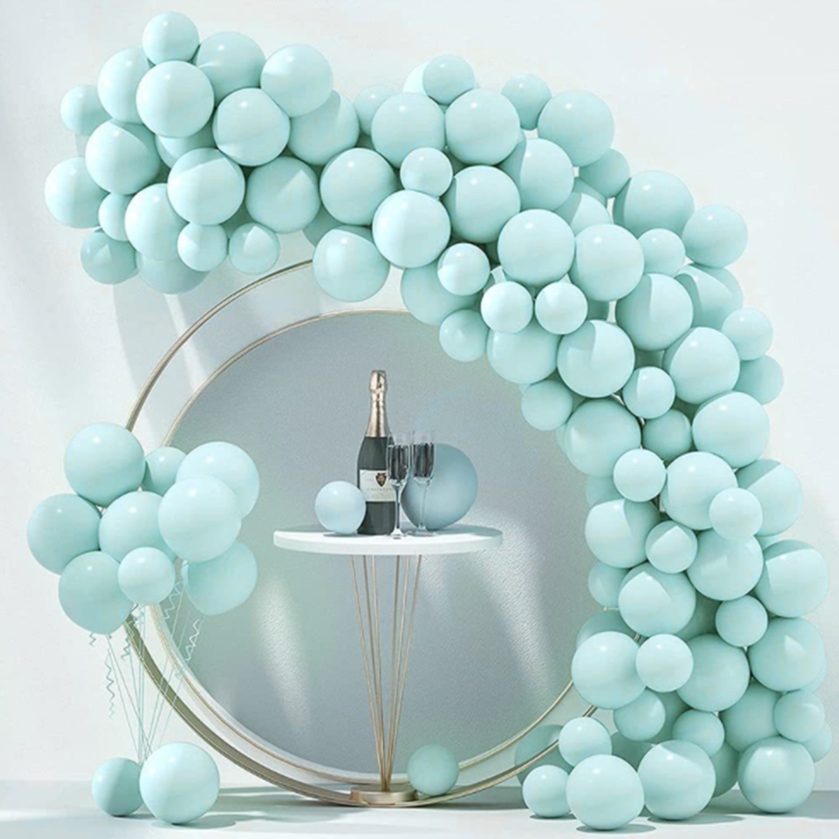 Ballons Macaron en Latex de 10 Pouces, 40/50 Pièces, 256 Globos, pour Anniversaire, Nouvel An, Mariage, ixPréChristophe, Noël, Thanksgiving