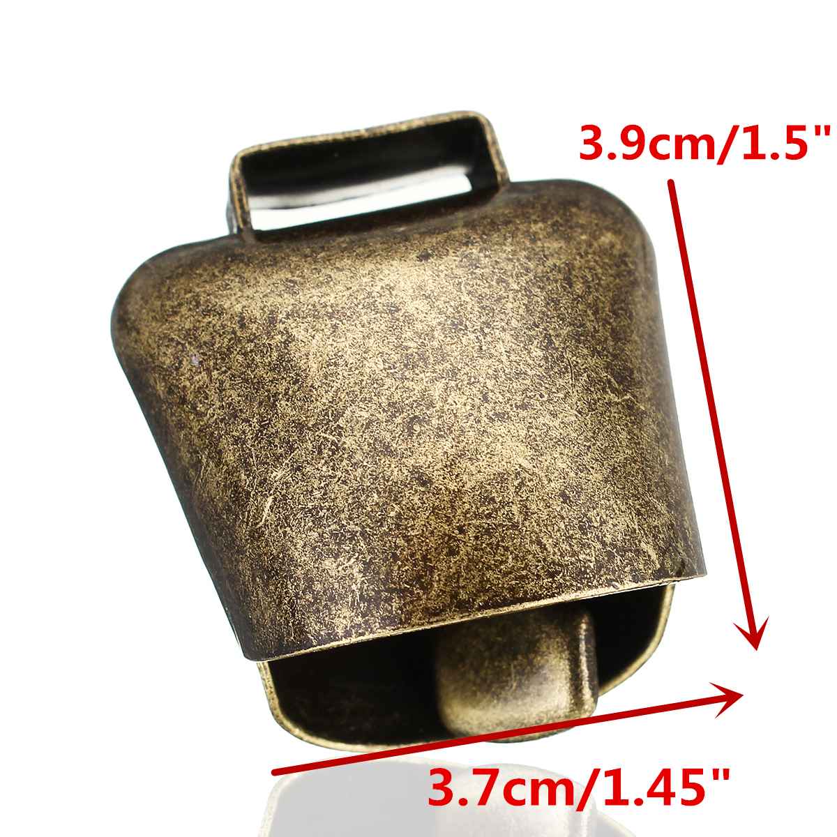 Campanas de cobre de vaca, caballo, oveja, ganado, oveja, timbre fuerte, Crisp, extender más fuerte, prevenir la pérdida de mascotas, campana de decoración: type 3