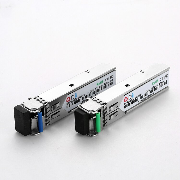 DFP2-3124-2IY11Manufacturer of 40km SFP BIDI Optical Transceiver 1310/1490 1.25Gb