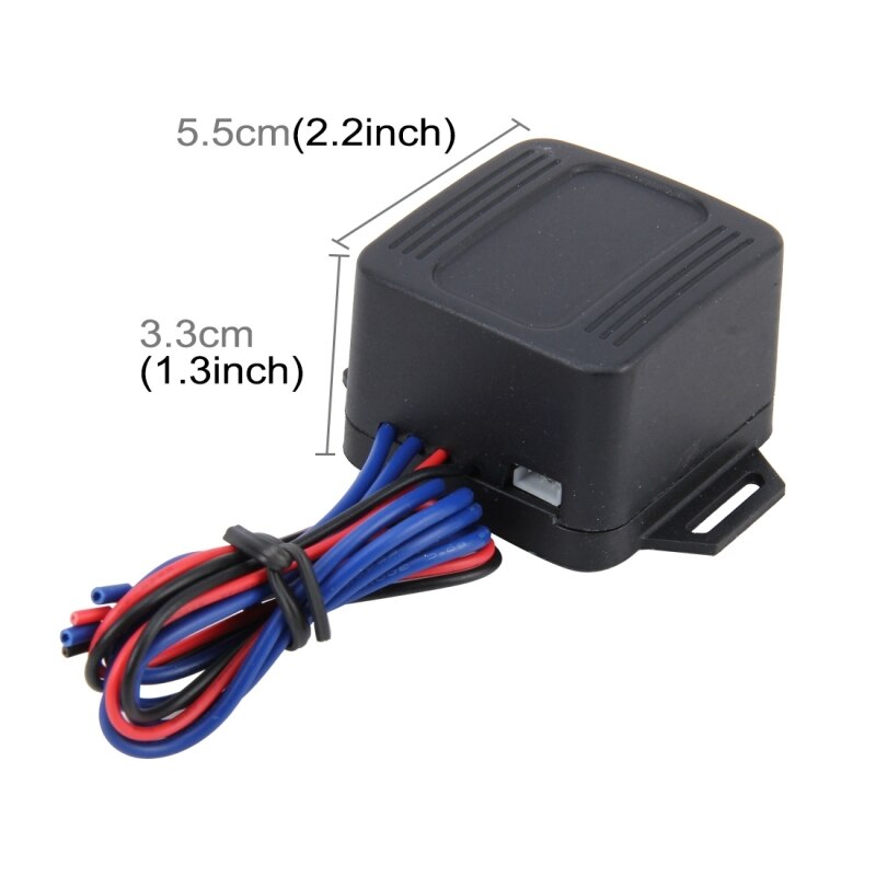 Car One-button Start Starter Switch with Illumination Engine Start Pivot Illumination Starter with Blue/ Red Lighting