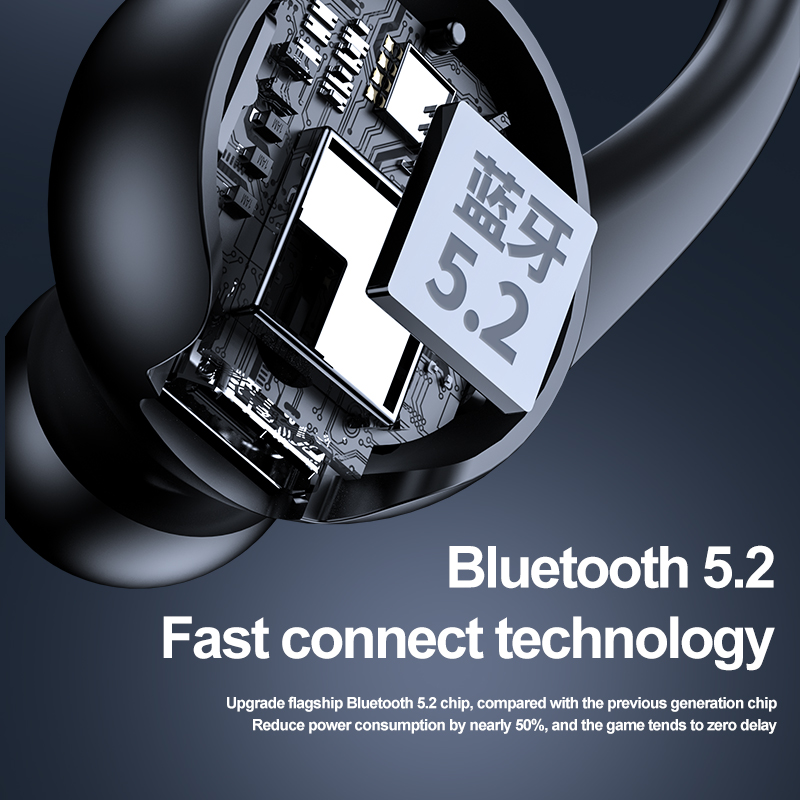 T10 Bezprzewodowe wiszące słuchawki douszne Wysokiej jakości słuchawki Bluetooth Sportowy zestaw słuchawkowy douszny Słuchawki z redukcją szumów