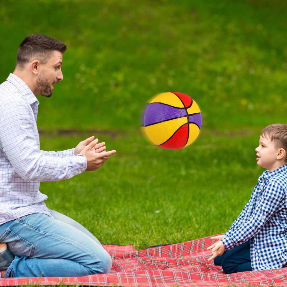 1pc Child Inflatable Child Basketball Kid Basketball Kids Plaything