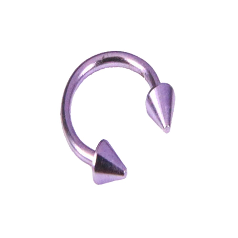 Stainless Steel Nose Ring Piercing Horseshoe Spike Septum Piercing Eyebrow Tragus Helix Pircing Lip Piercing Nariz