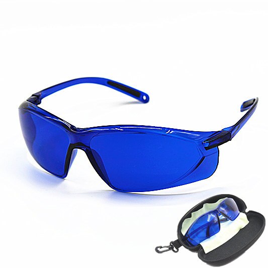 Lunettes de recherche de golf, détecteur de balle de Golf + ramassage de balle de Golf à 3 dents, griffe de sauvegarde arrière mise sur la poignée du Putter