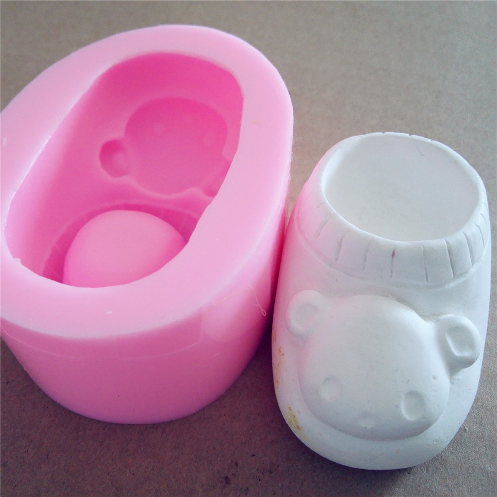 Great-Mold 3D Shoe Silicone Soap Mold Handmade DIY Silicone Mold for Soap Candle Making