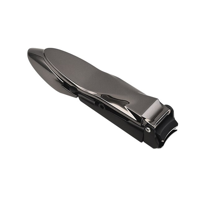 1pc Nail Clipper Nail Cutting Machine Trimmer Toenail Clippers Toe Nail Clipper Tool For Thick Nails: Black-M