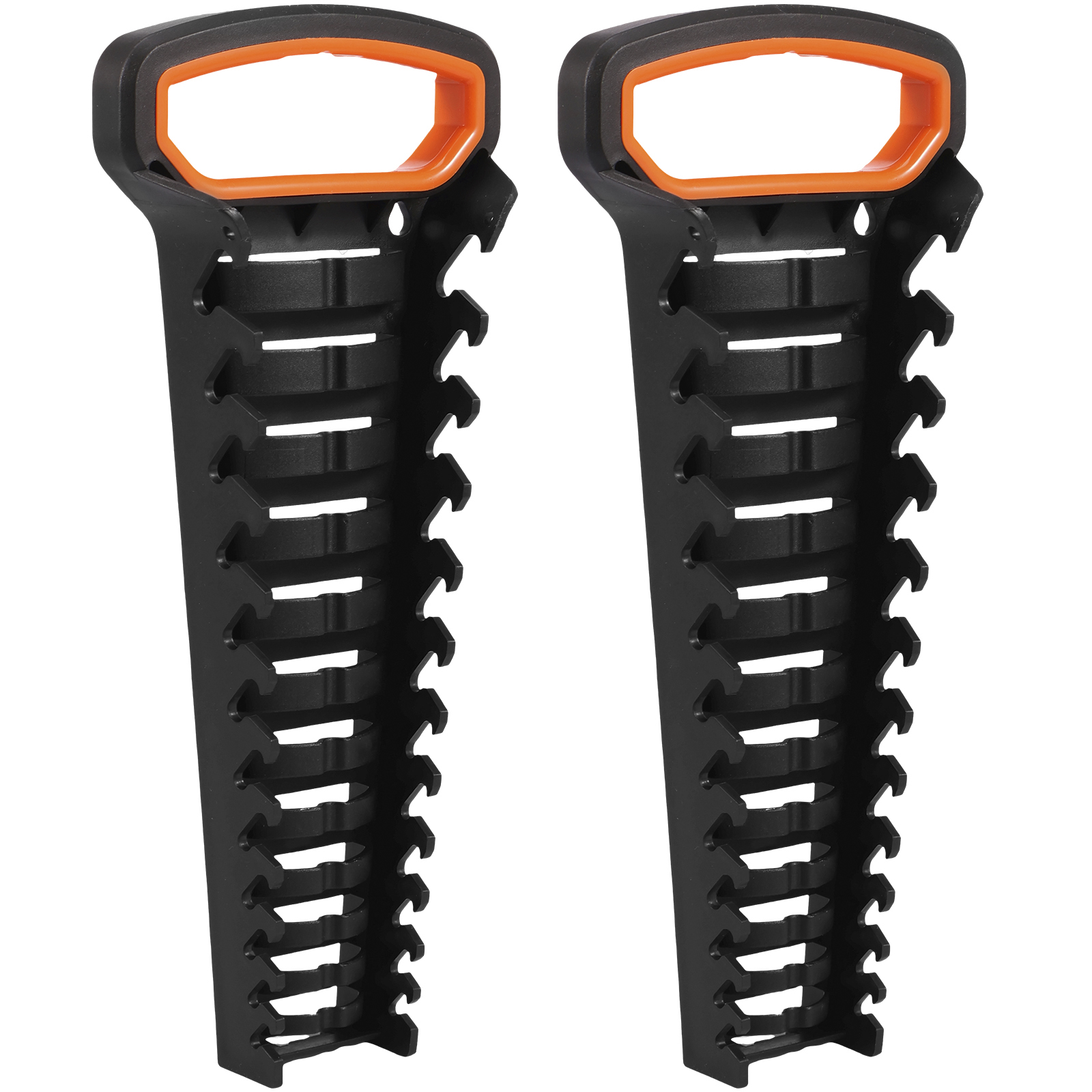2/4 Stück Schraubenschlüssel Organizer Fach Kunststoff Schraubenschlüssel Organizer Werkzeug Lagerregal Standard Schraubenschlüssel Halterung Schraubenschlüssel Halterung Torx-Schlüssel: Gelb