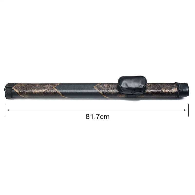 Usine directe Pu cuir étui pour queue billard porte tige sac 1/2 billard queue boîte
