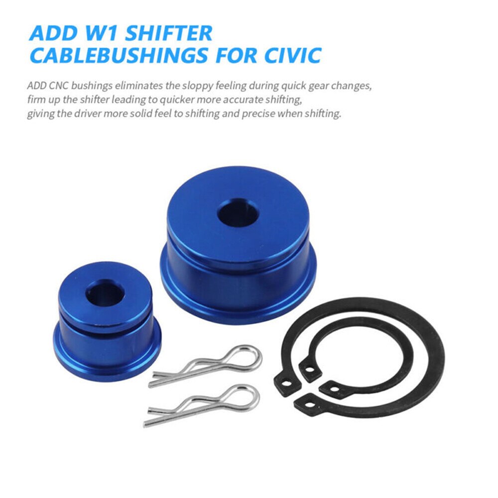 1 Set Cable bushing Auto Replacement Shifter Blue + Black