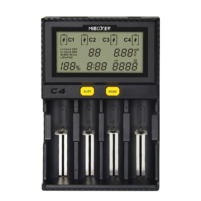 Li-ion batterij oplader 18650 oplader voor 21700 18490 17670 R13650 17355 16340 AA batterij