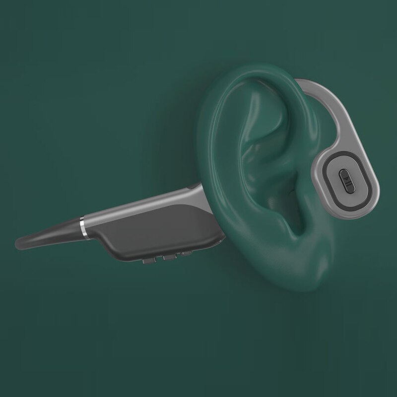 B9 Wireless Bluetooth Headphones Bone Conduction Earphones Stereo Earbud Built-in Memory 8G Sport Waterproof Headset With Mic