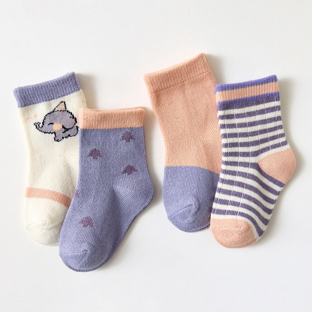 5 pz/set calzini da ragazzo a metà tubo da 0 a 6 anni calzini antiscivolo per bambini in cotone per bambini calzini Unisex traspiranti primavera autunno