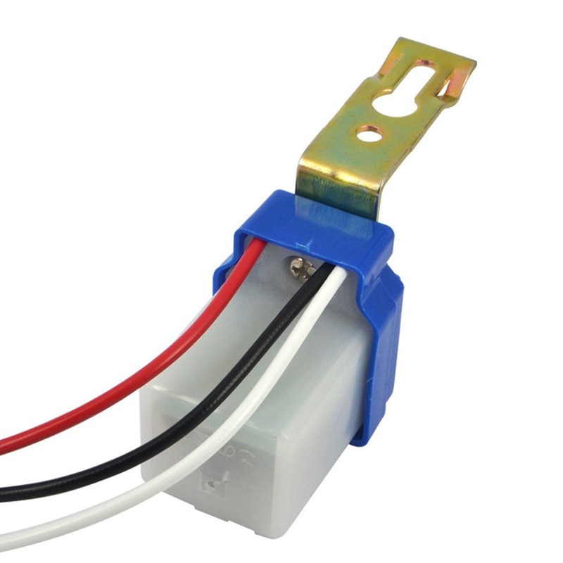 Automatic On Off Photocell Street Light Switch Electrical Switch DC AC 220V 50-60Hz 10A Photo Control Photoswitch Sensor