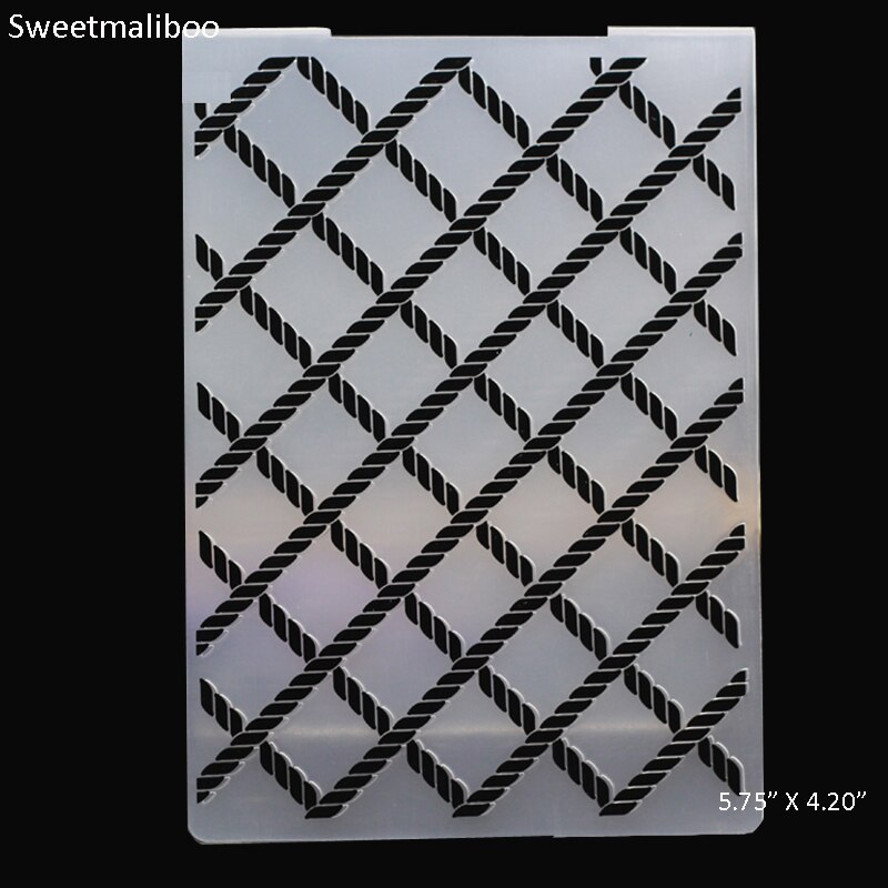 Streep Embossing Folder Craft Template Mold Scrapbook Papier Card Fotoalbum Maken Fondant Cake Decorating Snijden Dies voor Kaarten Maken Woorden