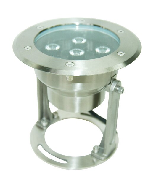 IP68,18W RGB LED projector light,LED outdoor spotlight,underwater led spotlight,stainless steel, 24V DC,DS-10-27-18W-RGB