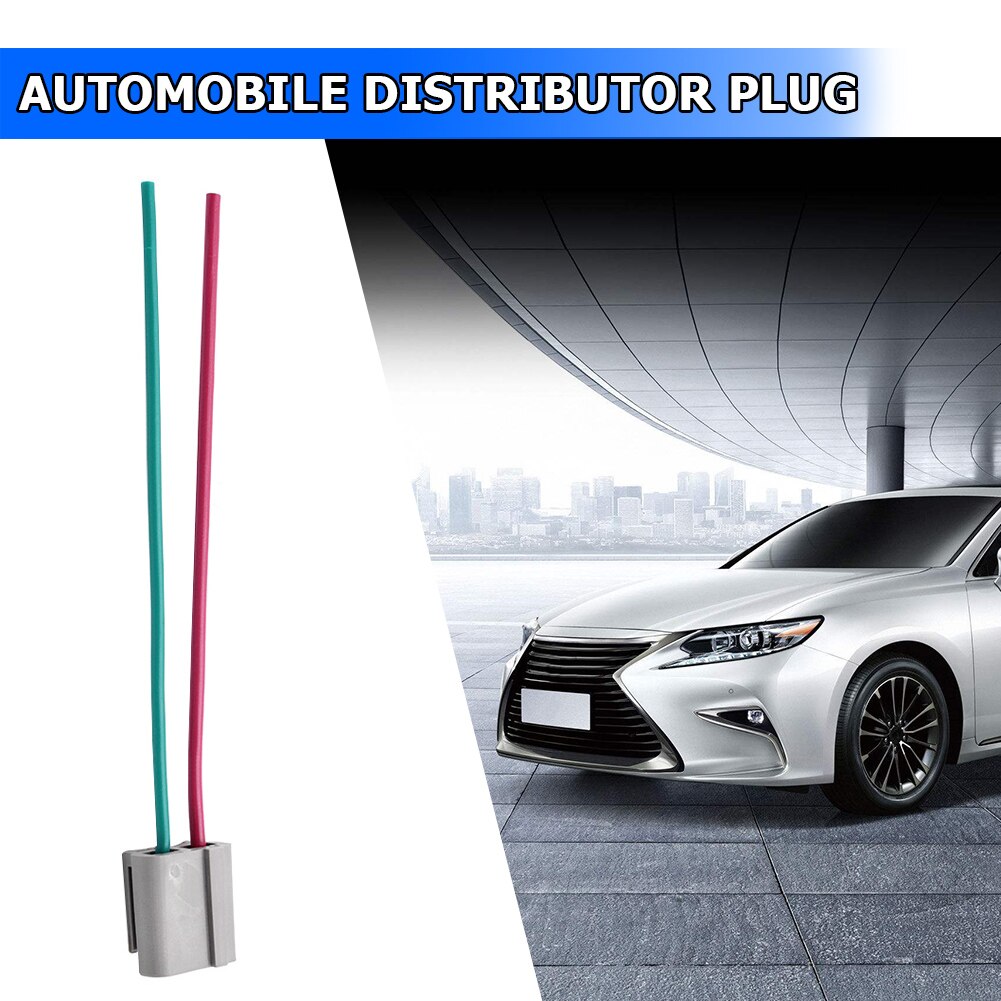 Practical Coil In Cap Distributor Wire Harness Wiring Pigtail Dual 12V Connector Plug Car Vehicle Aaccessaries Supplies