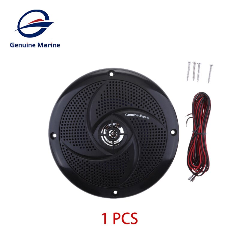 6.5 inch 40W Marine Waterproof Speakers Auto Modified Horn Round Flush Fitting For Yacht Marine Car RV Camper Boat Accessories