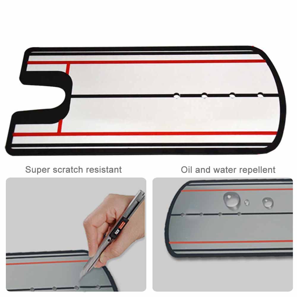Golf Putting Mirror Alignment Training Aid Swing TrainerGolf Swing Straight Practice Eye Line Golf Accessories