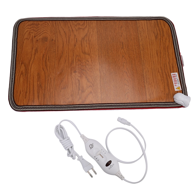 Pu Verwarming Voet Mat Warmer Elektrische Verwarming Pads Voeten Been Warmer Tapijt Thermostaat Warming Gereedschap Thuis Kantoor 60W