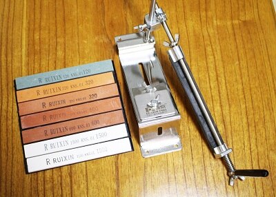 Knife Sharpener Angle Guide Kitchen Accessories Knife Sharpener Ruixin Pro iii Knife Sharpener Sharpening System.