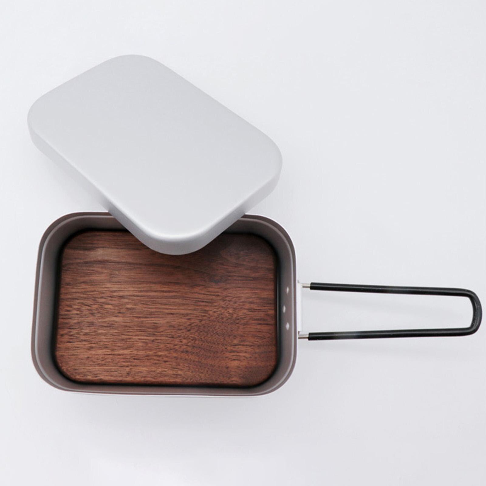 Camping Lunch Box Lid Serving Tray Food Outdoor Cutting Board for Fishing