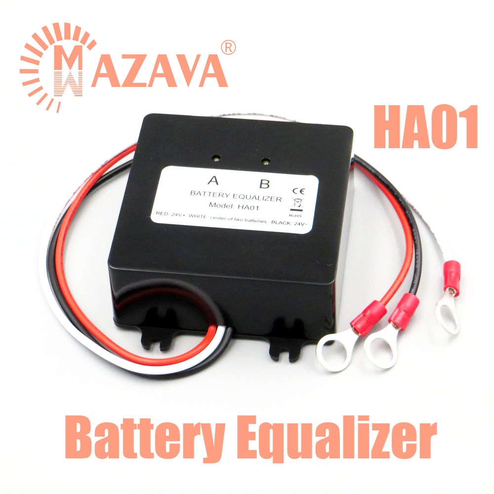 1Pcs Battery Equalizer 24V Solar System Battery Balancer Charger Controller For Gel Flood AGM Lead Acid Batteries Bank System