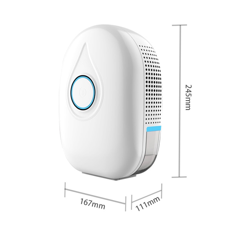 THANKSHARE Home Dehumidifier Air Dryer Moisture Absorber Electric Air Dehumidifier Cool Dryer for Home Bedroom Kitchen Office