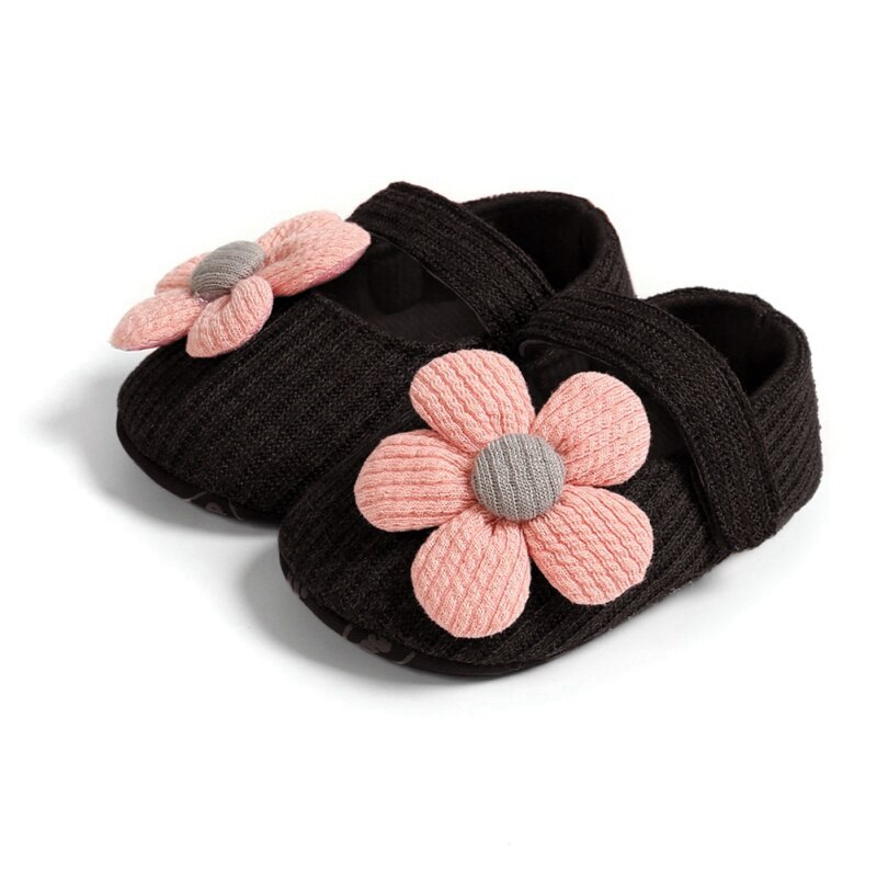 Bobora – baskets antidérapantes à semelles souples pour bébé fille de 0 à 18 mois, chaussures d'automne pour les premiers pas: B / 18M
