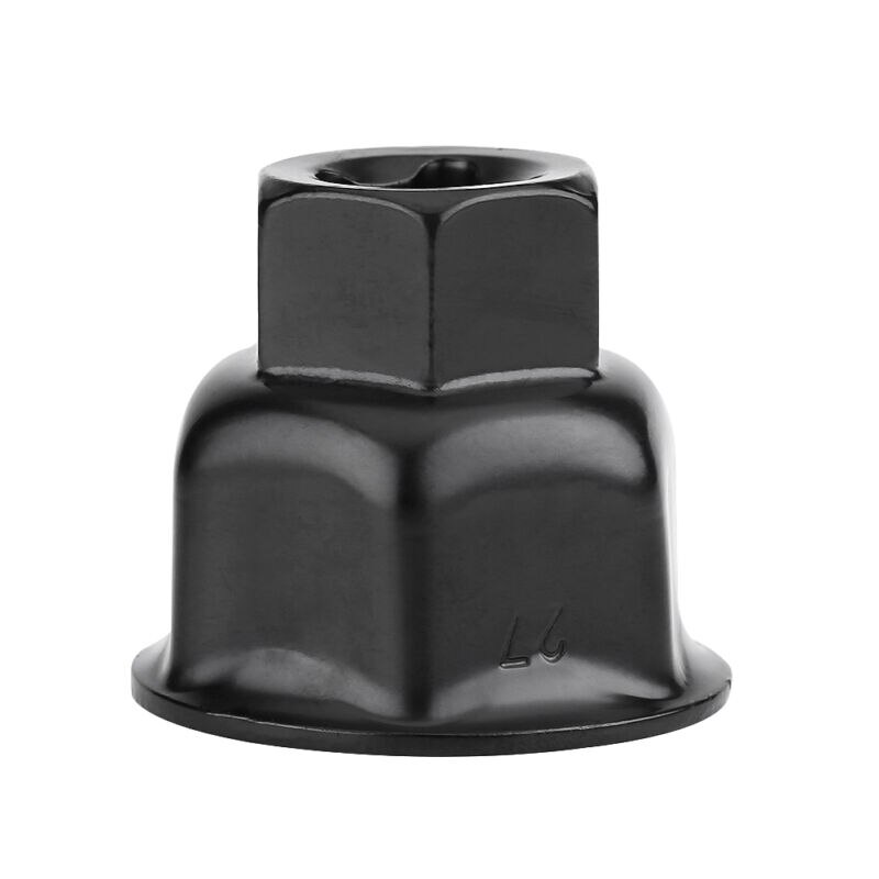 Metal olie filternøgle sort 27mm cap sokkel fjerner værktøj udskiftning