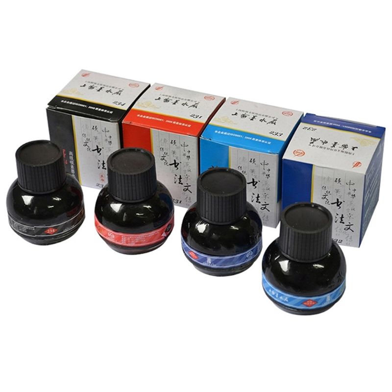 Glass Bottled Smooth Fountain Pen Writing Ink Refilling Inks Stationery School