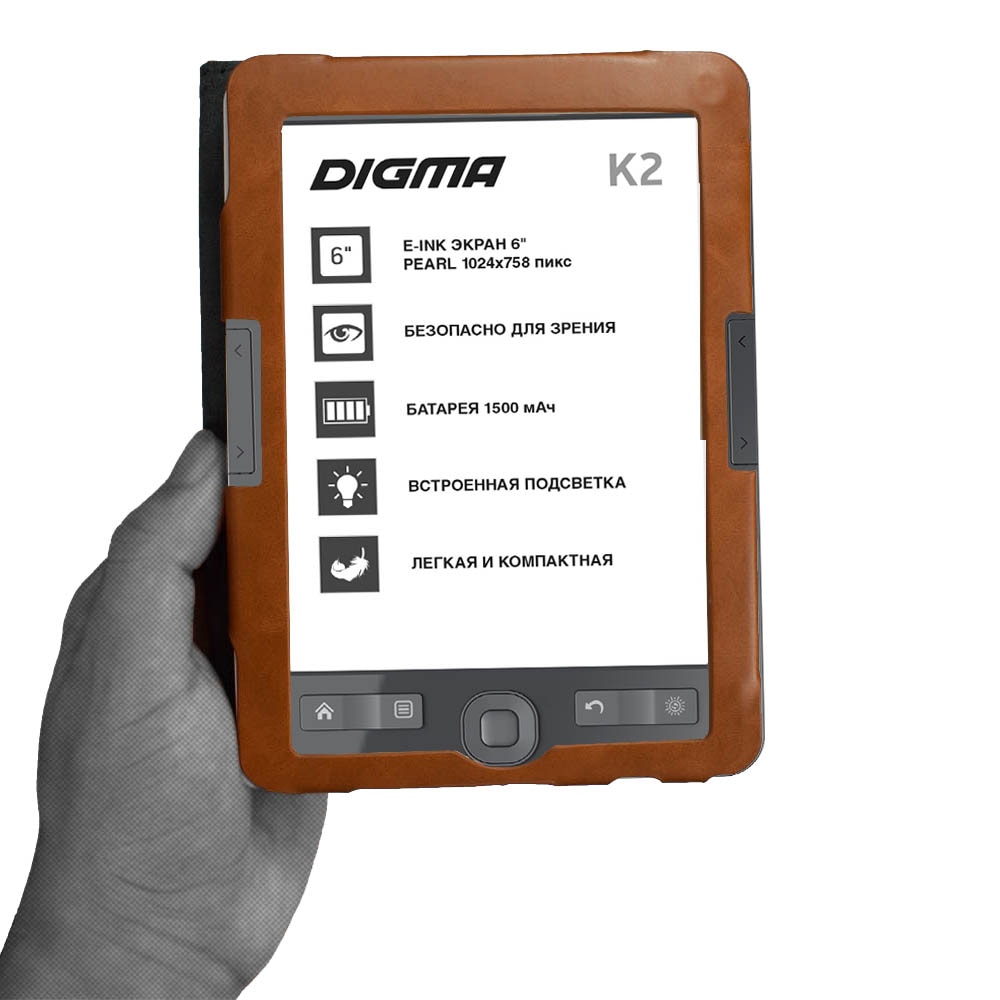 Neue Digma K1 Ereader Buch fallen und Digma K2 Ebook kippen Folio Abdeckung Für K1/K2 Haut