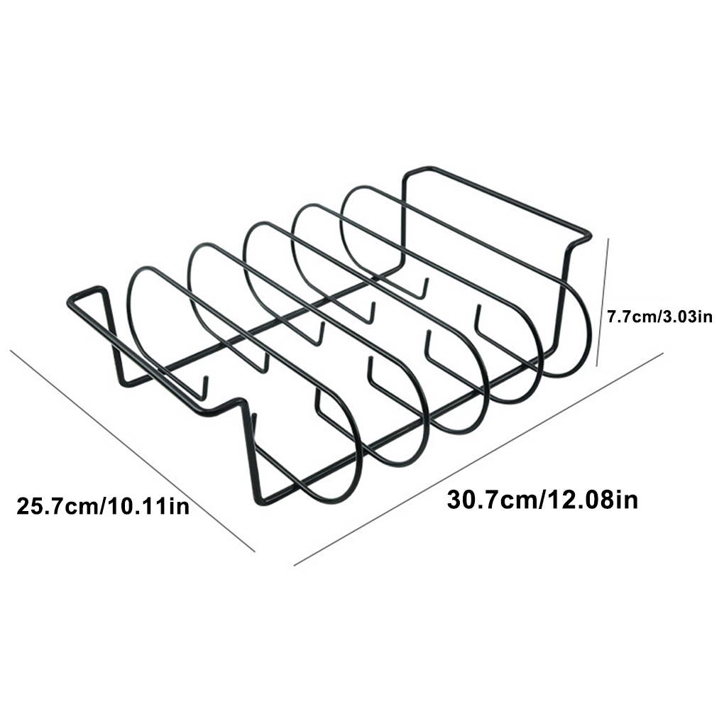 Non-stick Rib Plank Stand Barbecue Rib En Gebraden Rack Rvs Grillen Bbq Kip Rundvlees Ribben Rack Grillen mand