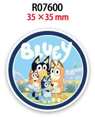 Bluey Australia Cartoon Planar Resins For Bow Hair Handamde Earring Decor Material 30pcs/lot R0759 R0760 R0761: R07600