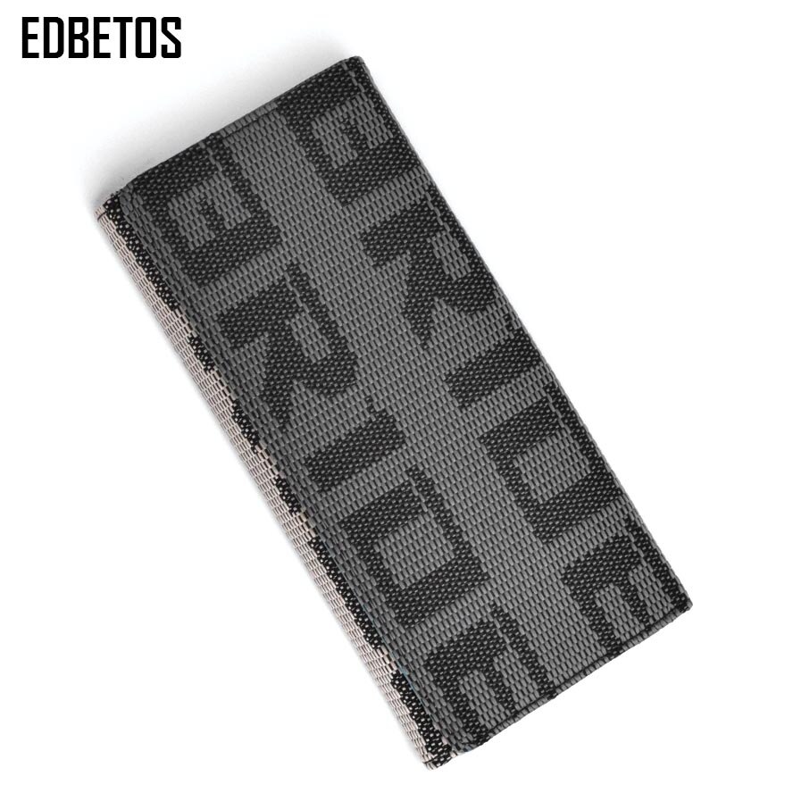 Edbetos 2 stijlen bruidstas van stof jdm versie 2 , racestoel van stof en leer, canvas bruidstas, sleuteletui van leer: Wowen-bruid-grijs