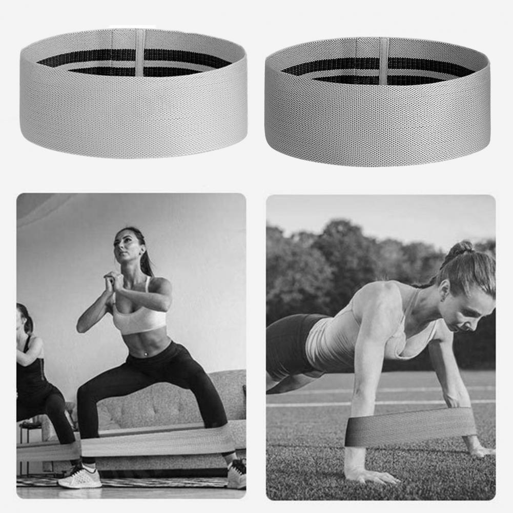 Workout Squats Yoga Strength Training Hip Loop Anti-slip Elastic Resistance Band Strength Training