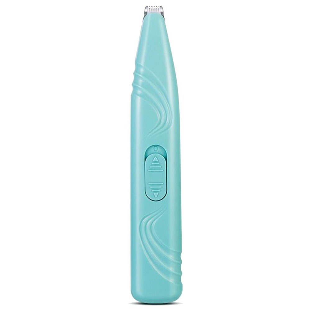 Electric Dog Nail Clippers For Dog Nail Grinders Rechargeable USB Charging Pet Quiet Cat Paws Nail Grooming Trimmer Tools: battery blue