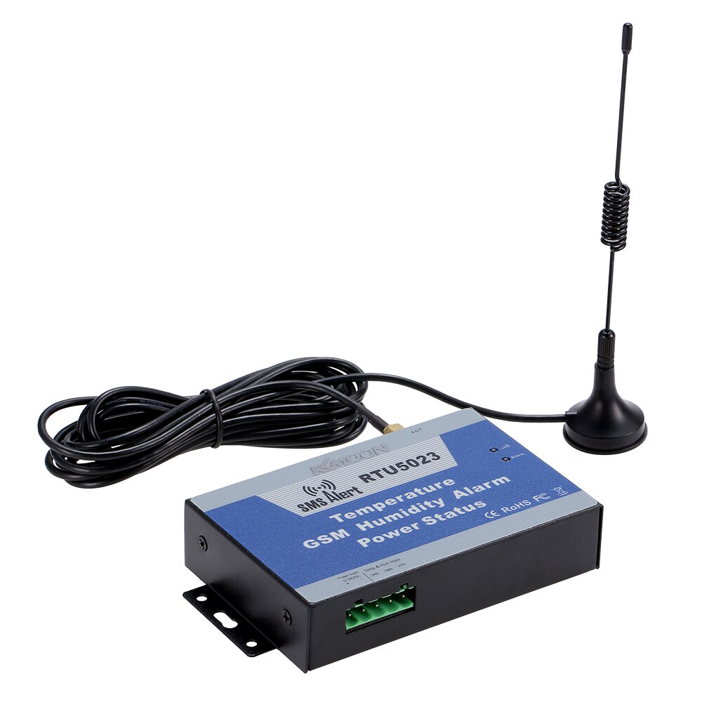 KKmoon-sistema de alarma SMS GSM, Control de temperatura, humedad y Estado de Energía, compatible con aplicación Android, 850/900/1800/1900MHz