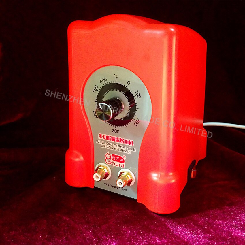 1pc Multifunction gourd pyrography machine+2 pcs handle pen+20 pcs Pyrography penpoints Wooden gourd crafts