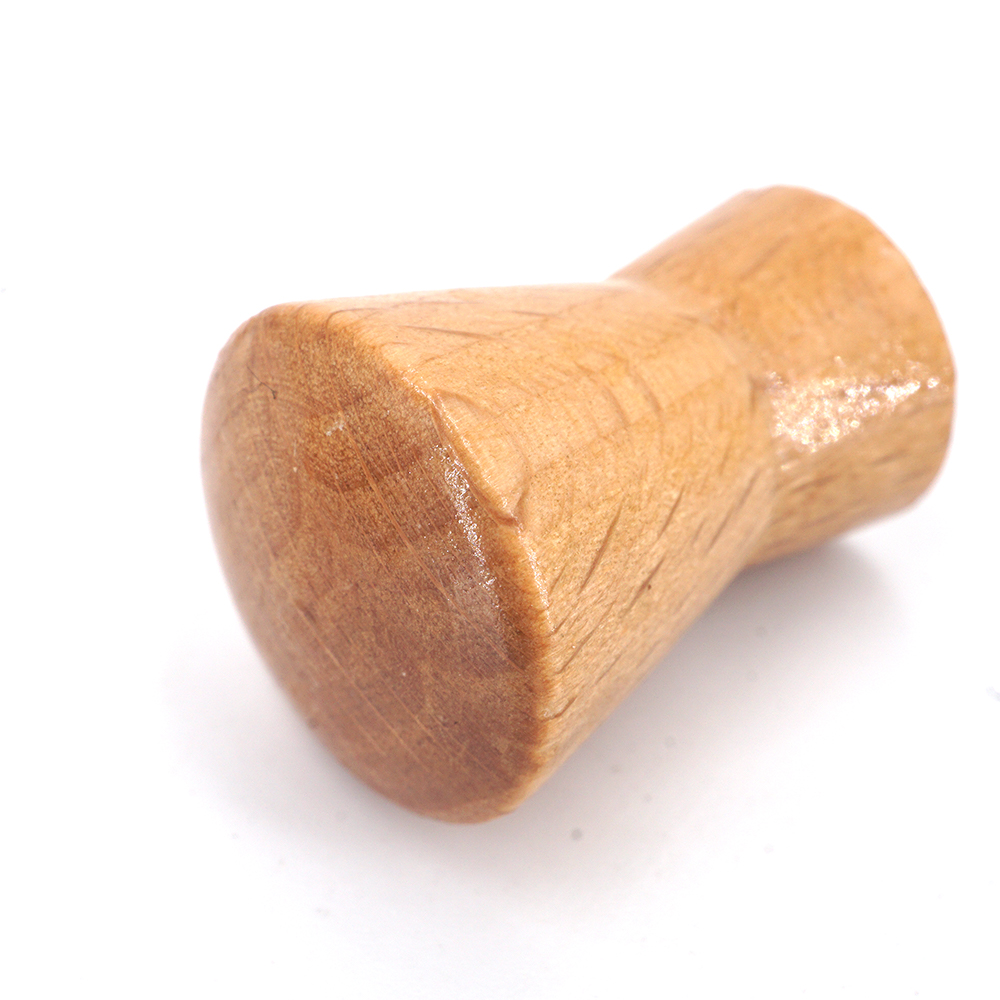 Mini houten knop kast kledingkast lade meubilair ronde handgreep 16,5 mm diameter