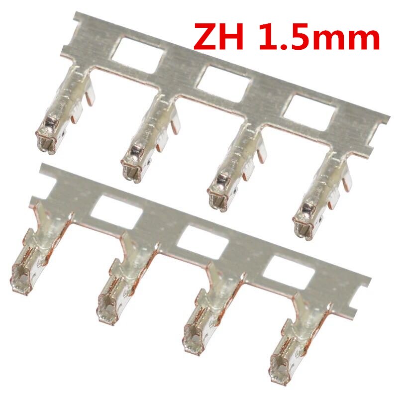 100pcs ZH 1.5mm Female Crimp Reed Pin Connector Terminal 1.5 Pitch ZH1.5