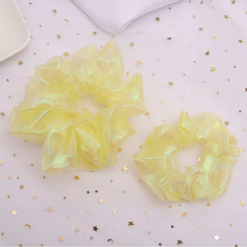 Spitze kopf blume fantasy Meerjungfrau dickdarm haar Ring polier Netz Blick haar Ring haar seil dickdarm Ring: 4909-C-1