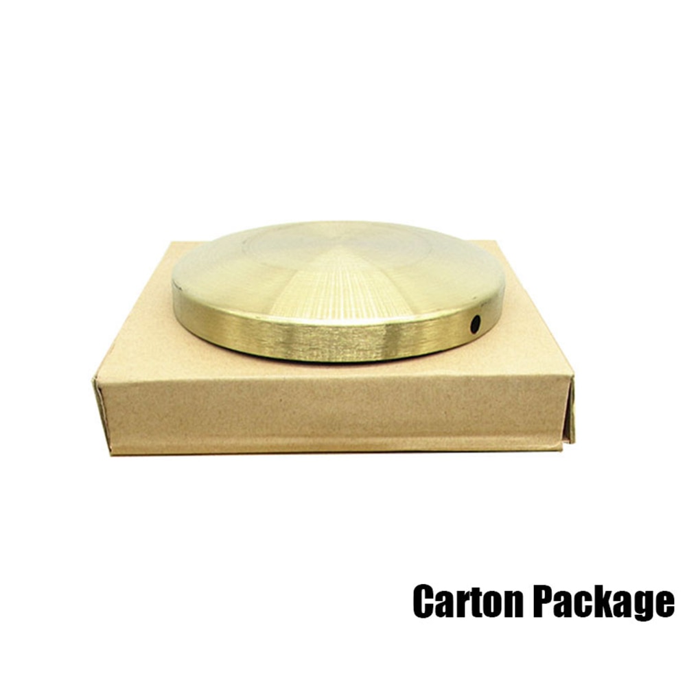 Brass Hand Gong with Wooden Stick for Band Percussion Musical Instrument