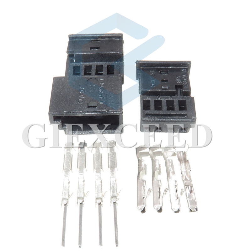 Prise de verrouillage centrale, 2 jeux de 4 broches, connecteur de lumière d&#39;ambiance, prises mâles et femelles pour BMW MG7 0-1452576-1 968813-1