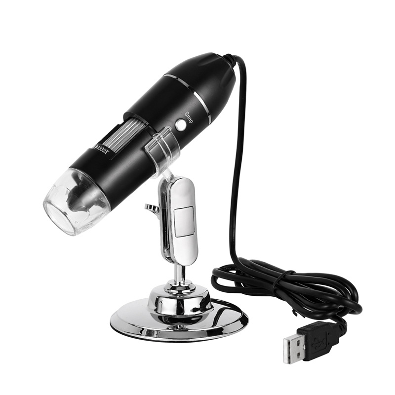 Digital Usb Microscope Three In One 1000X Electron Microscope 1600X Maintenance Magnifying Glass
