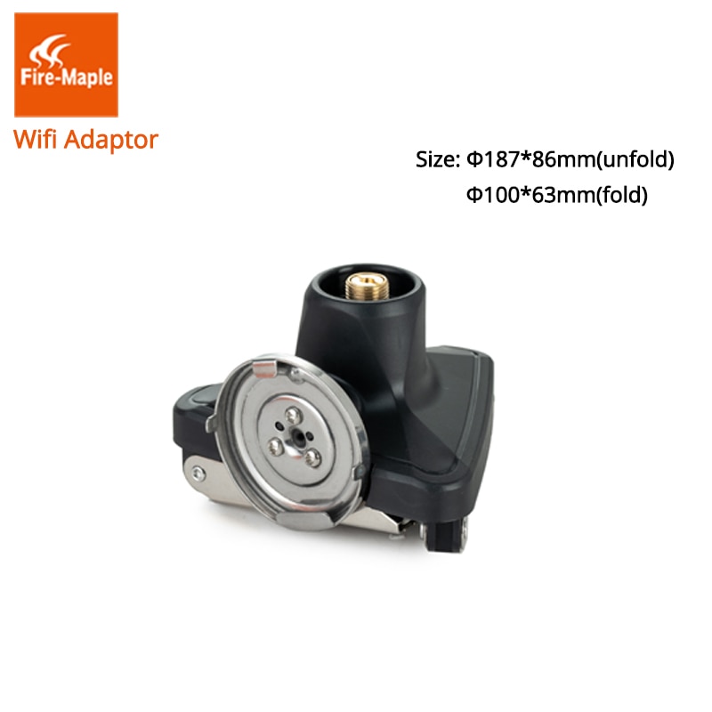 Adaptador de Gas para exteriores Fire Maple para Cartucho de Gas de butano largo adaptador de estufa de Gas para trípode de Camping