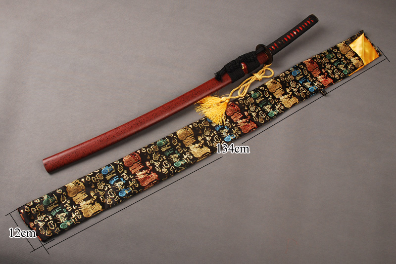 Herkkä miekka istuva mukava ja värikäs pehmeä miekkalaukku samuraimekalle japanilainen katana erinomainen tai kokoelma  qd22
