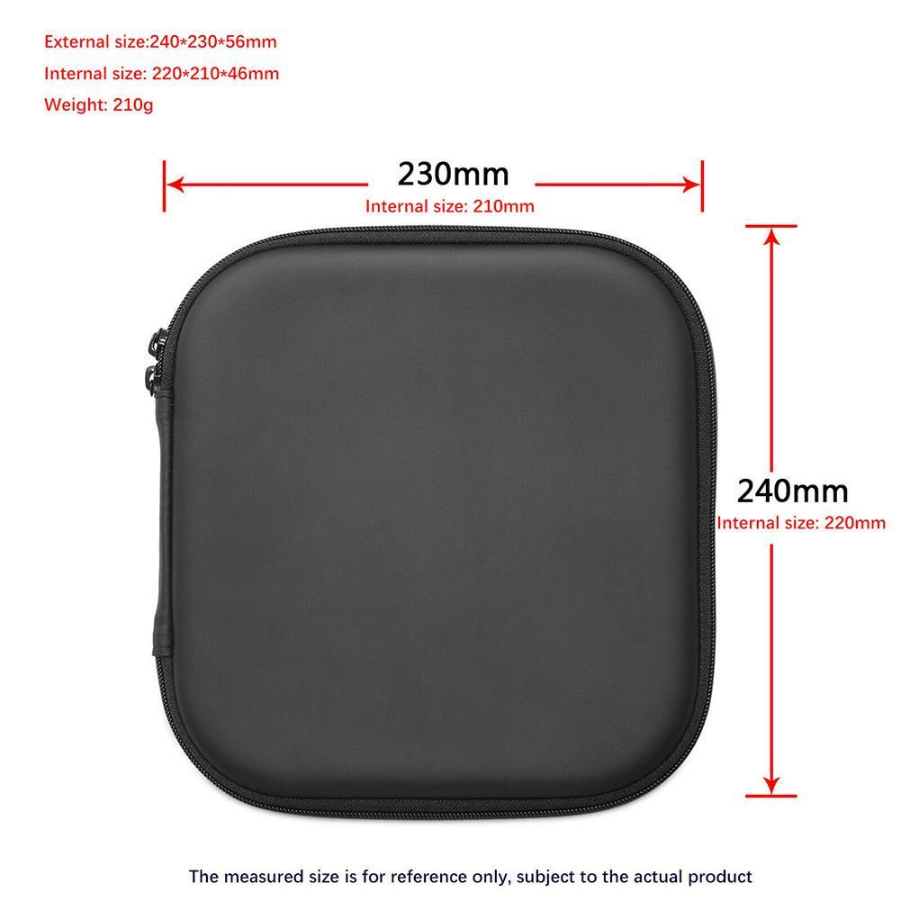 1Pcs Zwarte Opbergtas Box Draagtas Beschermende Cover Handtas Voor Apple Desktop Computer Mini Octa-Core M1 chip Host