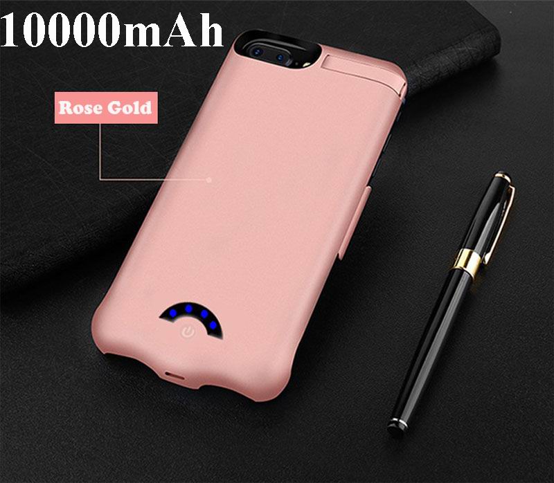 10000 Mah Backup Battery Charger Case Voor Iphone X 8 7 6 6 S Plus Batterij Case Power Bank Opladen case Cover Voor Iphone 6 6 S 7 8