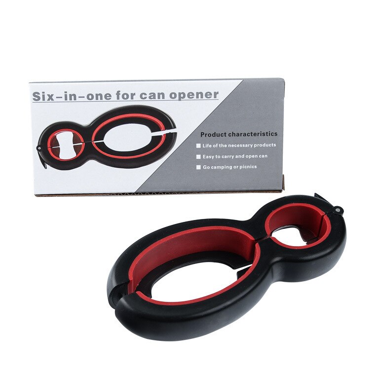 Fles Kan En Jar Grip Opener, Jar Openers 6-In-1 Multi Keuken Gereedschap Set, ouderen, Senioren, Artritis Patiënten: Default Title