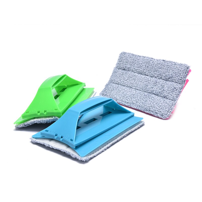 Brosse de nettoyage de miroir de verre, chiffon de nettoyage de rainure de fenêtre pliable pour la maison, outil de lavage de miroir de verre,